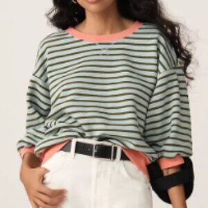 The Niki Bubble Sweatshirt (Anthropologie)